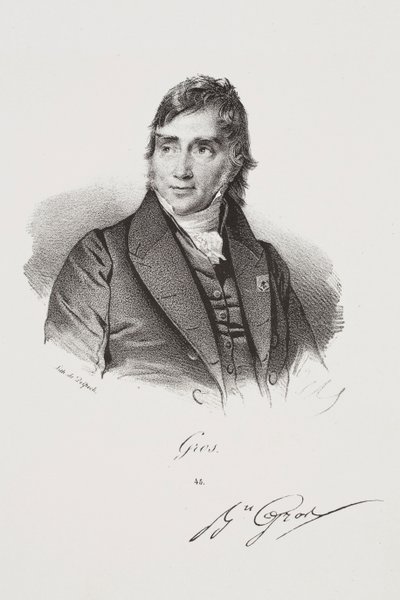 Portrait of the Artist Antoine-Jean Gros by Francois Seraphin Delpech