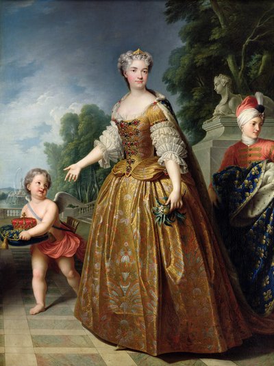 Portrait of Marie Leczinska (1703-68) after 1725 by Francois Stiemart