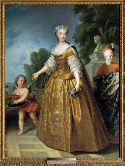Portrait of Mary Leszczynska by Francois Stiemart