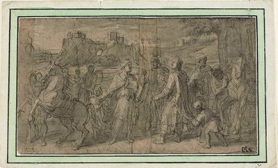 Meeting of Two Kings by Francois Verdier