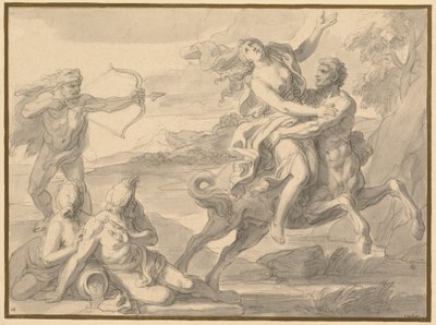 The Rape of Deianira by Francois Verdier