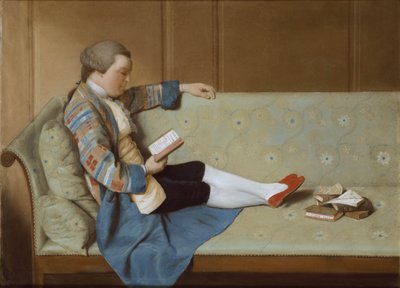 Portrait of a Man Reading - John Farr Reading Horace