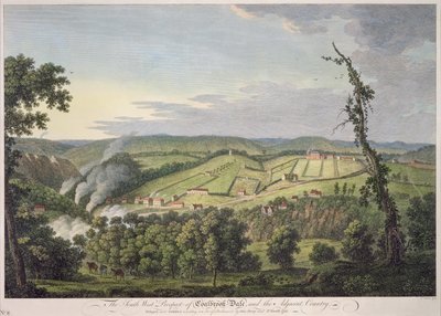 South-West Prospect of Coalbrookdale by Francois Vivares