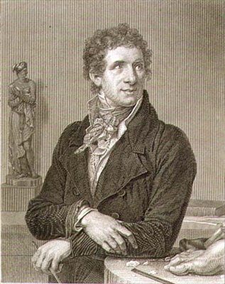 Portrait of Antonio Canova (1757-1822) by Francois Xavier (after) Fabre