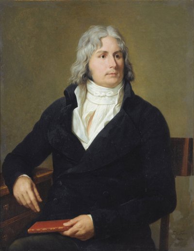 Portrait of Louis-Francois Bertin by Francois Xavier Fabre
