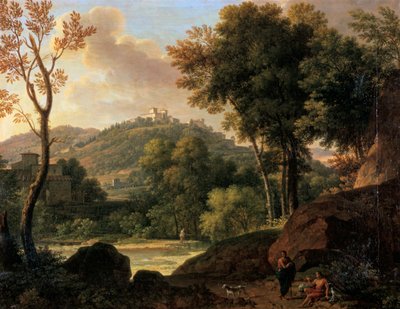 The Countryside Around Florence, Italy by Francois Xavier Fabre