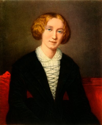 George Eliot, c1850 by Francois d