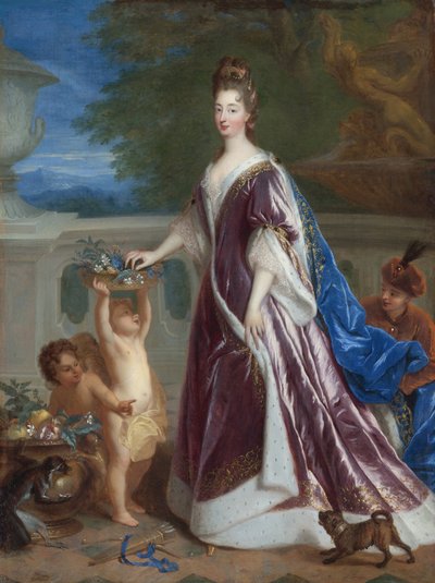 Portrait of Elizabeth Charlotte, Princess Palatine by Francois de Troy