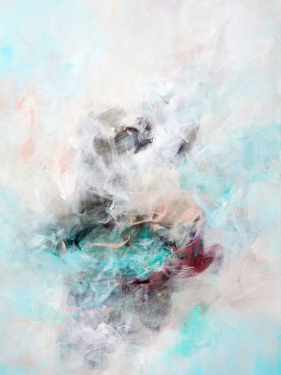 Ethereal Abstract Flow by Françoise Wattré