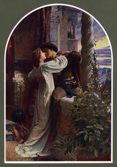 Romeo and Juliet by Frank (after) Dicksee