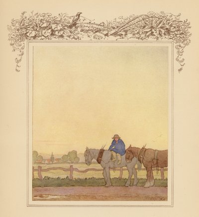 Illustration for Gray’s Elegy by Frank Adams
