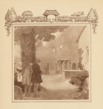 Illustration for Gray’s Elegy by Frank Adams