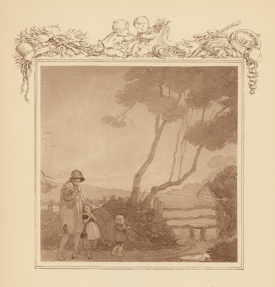 Illustration for Gray’s Elegy by Frank Adams