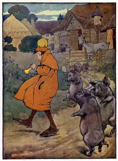 Illustration for The Story of Tom The Piper