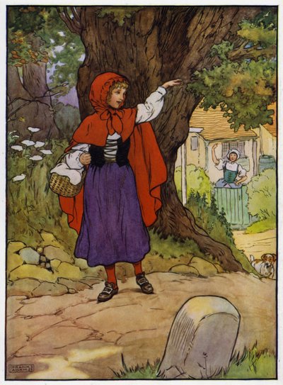 Little Red Riding Hood by Frank Adams