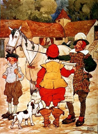 Once I Had an Old Grey Mare by Frank Adams