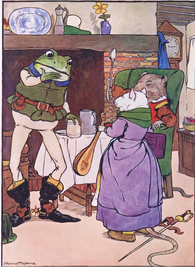 Pray Mistress Mouse Will You Give Us a Song, Illustration from 