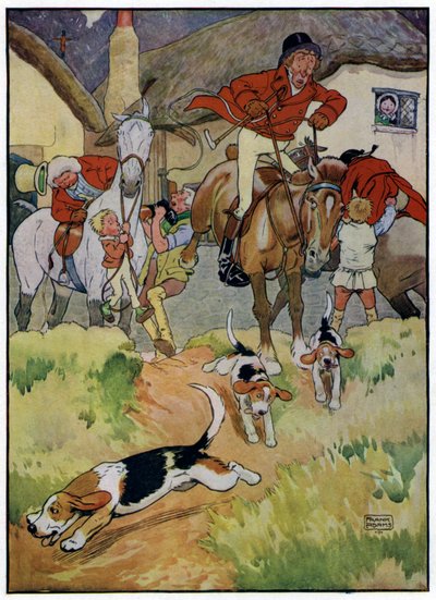 Three Jolly Huntsmen by Frank Adams