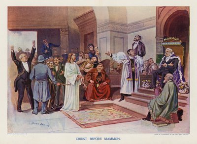 Christ before Mammon by Frank Beard