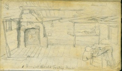 Room at the old Trading House by Frank Blackwell Mayer