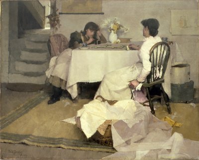 Domino! by Frank Bramley