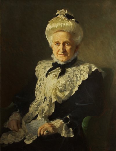 Portrait of Mrs John Battersby Harford by Frank Brooks