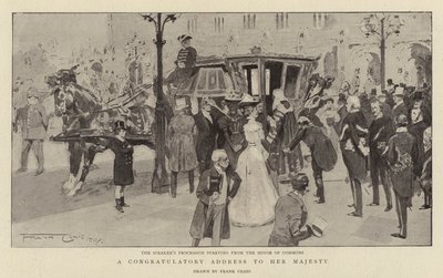 A Congratulatory Address to Her Majesty by Frank Craig