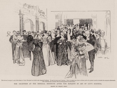 The Reception at the Imperial Institute after the Banquet in Aid of Guy