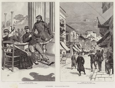 Athens Illustrated by Frank Dadd