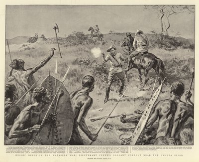 Heroic Deeds in the Matabele War, Lieutenant Crewe