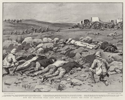 How the Prisoners were kept from escaping during the Fight at Graspan by Frank Dadd