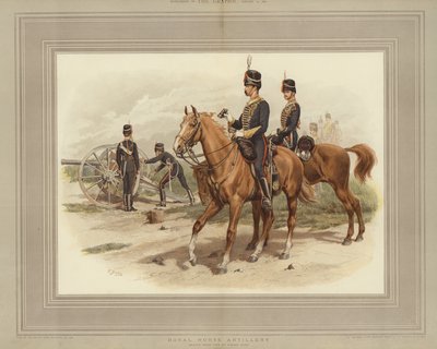 Royal Horse Artillery by Frank Dadd