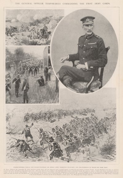 The General Officer Temporarily Commanding the First Army Corps by Frank Dadd
