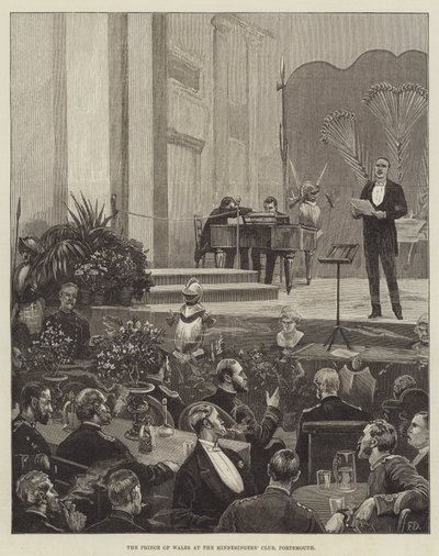 The Prince of Wales at the Minnesingers