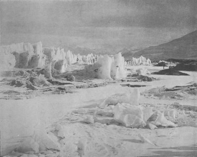 Alph Avenue, Where We Emerged from the Pinnacle Ice by Frank Debenham