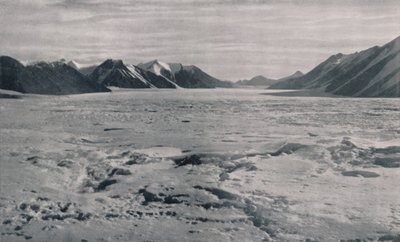 An Outlet Glacier Valley Completely Filled With Ice by Frank Debenham