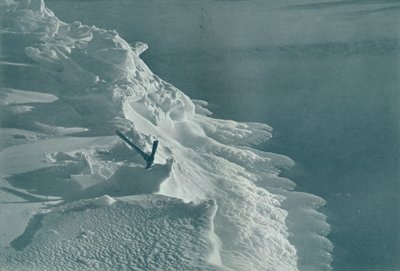 Growing Ice-Foot, Cape Evans by Frank Debenham