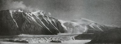 Mount England and the New Glacier by Frank Debenham