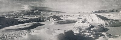The Lower Koettlitz Glacier, Showing The Effect of Thaw-Waters by Frank Debenham