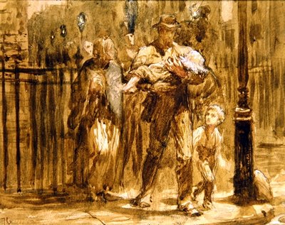 An Urban Family by Frank Dicksee