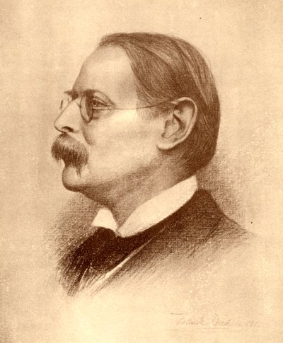 Edmund William Gosse, English Poet, Author and Critic by Frank Dicksee