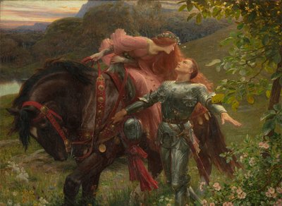 La Belle Dame Sans Merci by Frank Dicksee
