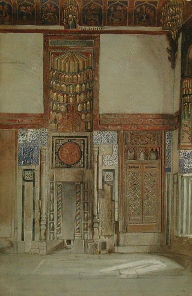 The House of Moufti Sheikh el Mahadi, Cairo by Frank Dillon
