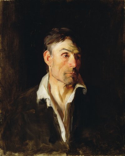 Portrait of a Man (Richard Creifelds), c.1876 by Frank Duveneck