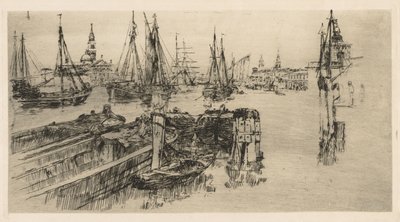 Shipping - On the Guidecca by Frank Duveneck