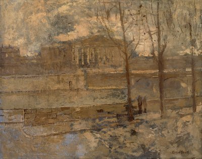 Chambre des Deputes in a Mist by Frank Edwin Scott