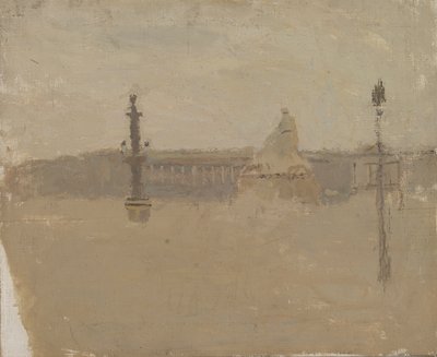 Place de la Concorde no. V, n.d. by Frank Edwin Scott