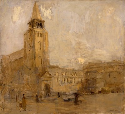 St. Germain des Pres no. II, n.d. by Frank Edwin Scott