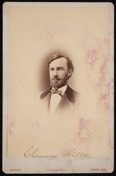 Portrait of Chauncey Wiltse by Frank F Currier