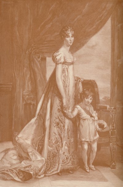 Eugénie-Hortense De Beauharnais - Wife of Louis Bonaparte, Queen of Holland by Frank French